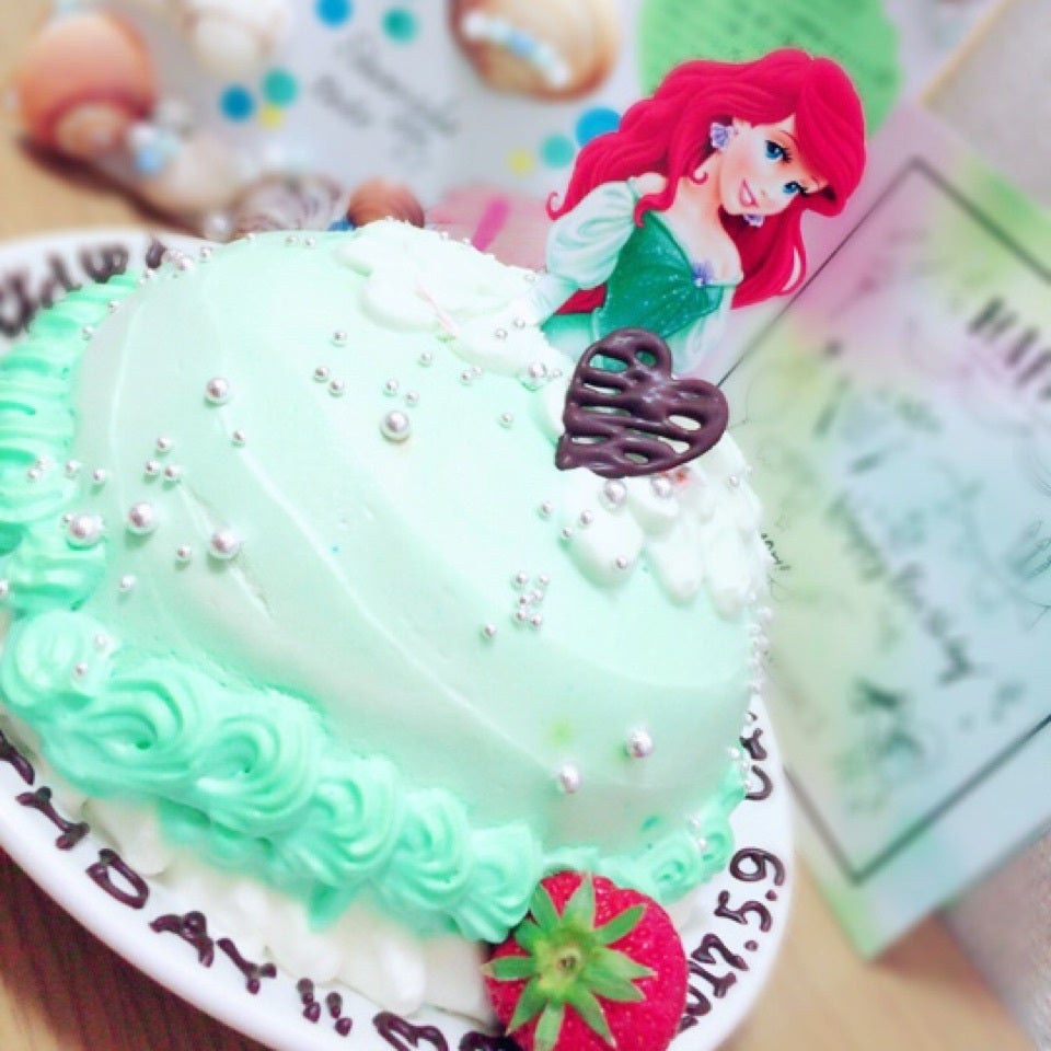 アリエル♡ドレスケーキ